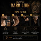 NEVITOWN DARK LION Long Lasting Perfume for Unisex | Premium Fragrance Spray