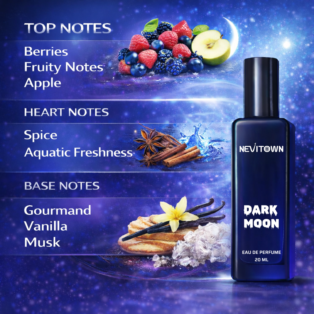NEVITOWN DARK MOON  Parfum (20ml) Luxury Silent Secret - Premium