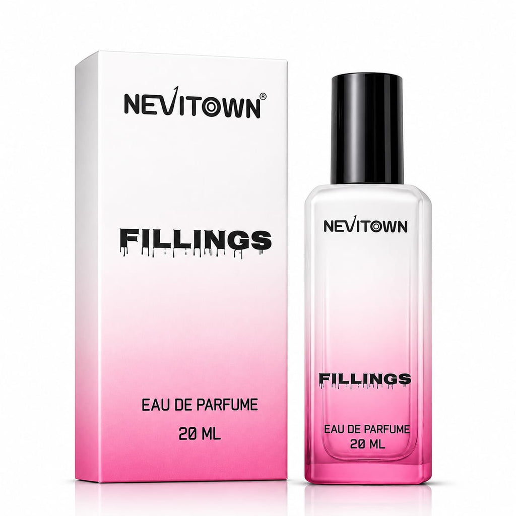NEVITOWN FILLINGS Premium Eau De Parfum | Strong Fresh Fragrance for Men & Women
