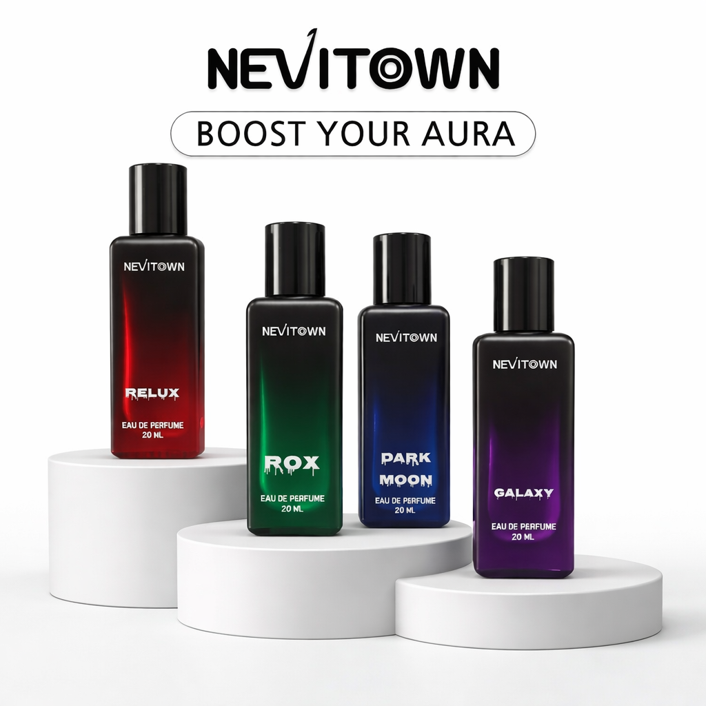 NEVITOWN Luxury Premium 4 in 1 Combo Perfume 20ml x 4 Long Lasting - UNISEX FRAGRANCE