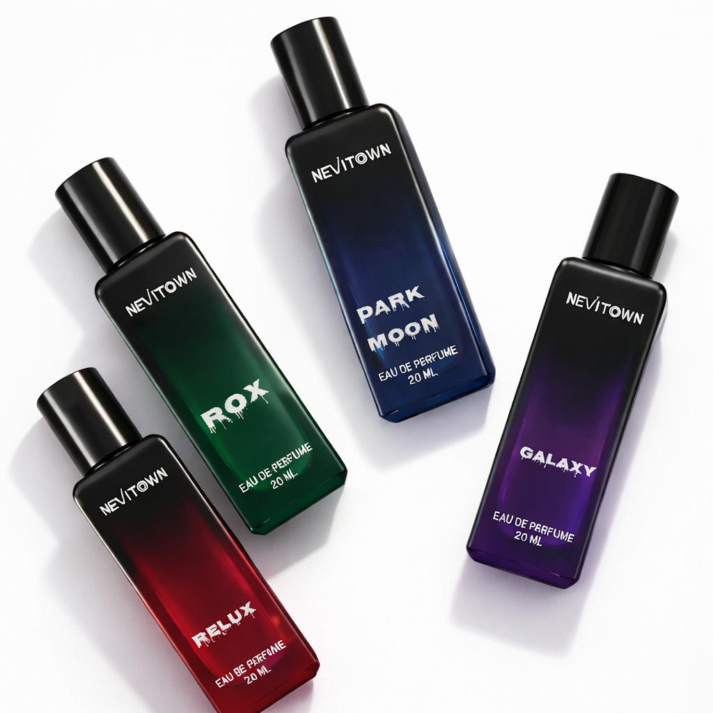NEVITOWN Luxury Premium 4 in 1 Combo Perfume 20ml x 4 Long Lasting - UNISEX FRAGRANCE